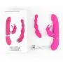 KUKALE Víbrátor Tóy 2 in 1 G Spotter Rábbitt An?l Víbrátor with 7 Modes for Silicone Waterproof Rechargeable