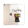 GinHo Customized Protective Cover iPad Pro 9.7 inch 2018 African Drum with Slim Soft Durable TPU Ultra-Clear Silicone UV Printing Case