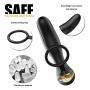 Rechargeable Massager, for Relaxation Remote Massaging Man with Multiple Vibrating Speed and Patterns …