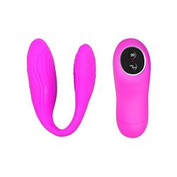 SexyToken Rechargeable 30 Speed Silicone Double-end Wireless Remote Control Vibe Adult Sex Toy Female Masturbation Vaginal and Couple Vibrator