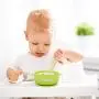 2 Pack Baby Bowls, Best Suction Bowls with Lid for Baby Toddler Self-Feeding, 100% Safe Leak-Proof Silicone Bowl, Dishwasher & Microwave Safe