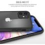 XDesign HyperPro Series Designed for Apple iPhone 11 Case (2019 6.1") Slim Fit/GXD Cushion Drop Protection - Black