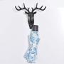 MOVEmen Hook Deer Head Self Adhesive Hook Hanger Bag Keychain Hook Clothing Support Sticky Holder Wall Door Hook Jewelry Stand Home Decoration Hooks Umbrella Stand Drain Rack Kitchenware Storage Rack