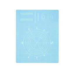 Silicone Kneading Pastry Mat Kitchenware - Reusable Non Stick Pad for Dough Rolling Fondant Pie Pizza Cake Baking Sheet Cooking Tools Blue
