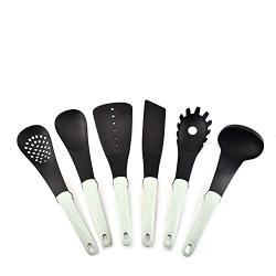 SKYyao Kitchen utensil set Kitchen Spatula Set kitchenware 6-piece set high temperature non-stick pot silicone Kitchenware set Nylon