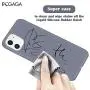 PCGAGA iPhone 11 Silicone Case, Soft Touch Silicone Case for iPhone 11, Full Covered Silicone Case, Slim Protective Phone Cases Compatible with iPhone 11 6.1" (Lavender Gray)