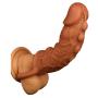 Privacy Packaging Silicone Penis Condom Expander Expand Male Chastity Toys Long Cock Sleeve Reusable Condom-PZHPZY