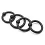 O-GAME Male Pěnǐs Ring Set of 4 Stretchy Soft Silicone Cóc.k Rings Set for Men to Enhance Toy