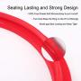 uxcell Silicone Gasket Sealing Ring for Universal Electric Pressure Cooker, Sealing Ring Inner Diameter - 8.7 Inch, Fits 5/6 QT Models, Red