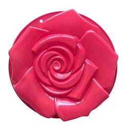 Cake Mold - big size 295.8cm rose flower shape silicone cake mold silicone cake pan kitchenware diy mold e496