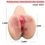 Standard Deep Throat Cup Male Masturbators Pocket Pussy 3D Textured Vagina and Mouth Adullt Toys for Woman Silicone Tshirt