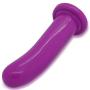 Silicone Suction Cup Dildo Curved for Vaginal and Anal Penetration Sex Toy