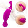 Vibrant Body Relax Mssager Vibr Gsport Game Silicone Funny Daily Wearable Toys Suction Intensities and 10 Strong Vibrating Modes for Women Wearable