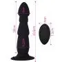 Silicone Vibration Massage Balls Back Plug Toys for Men Women Couples