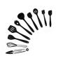 Silicone Kitchenware -10-Piece Non-stick Cookware Silicone Kitchenware Set RT19-004 (10, Red)