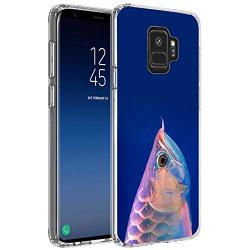 Samsung Galaxy S9 Case, Arowana Shock-Absorption TPU Rubber Bumper Samsung Galaxy S9 Case, Ultra Thin Slim Protective Cover for Samsung Galaxy S9-Clear