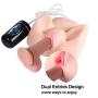 P?ckèt-Püssè?s Men Toys Soft Lifelike Skin Sucking Toy for Men with 10 Sucking Vibration Modes
