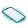 AmazonBasics 24 Piece Plastic Locking Food Storage Container - Blue