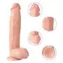 Realistic Thick Enlarger Sleeve Extension Enlargement Extender for Women Six Toy for Men
