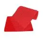 2 Pcs Silicone Baking Mat Non Stick - Pastry Baking Kitchenware Heat Resistant Placement Countertop Protector Utensils Red