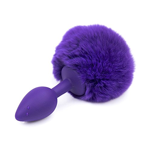 Silicone Rabbit Tail Anal Plug Bunny Tail Butt Plug Anal Sex Toys for Women