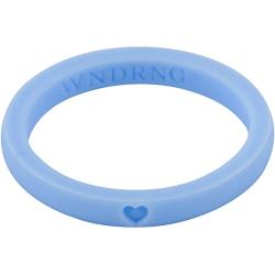 LearnFitFun Silicone Wedding Rings for Women. Thin Stackable Rubber Engagement Bands Single or Set of 10 Rings. Size 4-10 WNDRNG