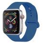 YANCH Compatible with for Apple Watch Band 38mm 42mm 40mm 44mm, Soft Silicone Sport Band Replacement Wrist Strap Compatible with for iWatch Series 4/3/2/1, Nike+,Sport,Edition