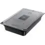 Carlisle 10201B03 StorPlus Full Size Food Pan, Polycarbonate, 4" Deep, Black