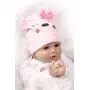 OCSDOLL Reborn Baby Dolls 22" Cute Realistic Soft Silicone Vinyl Dolls Newborn Baby Doll Girl Gift