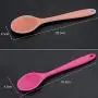 HOT - Spoons - Home Use Mini Silicone Soup Spoon Colorful Heat Resistant Spoons Kitchenware Cooking Tools Utensil Color Random - by Garlic - 1 PCs