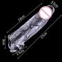 Silicone penile Condom Expander expands Male Chastity Toys Lengthen Cock Sleeves Dick Socks Reusable Condoms- New and HIGH Quality,