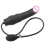 Silicone a?us Plúg Inflatable Dillido But.t Pùgs Stretcher Pump Massager Sxx Toy for Women Men