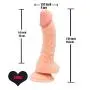 Women Dilló 7 Inch Realistic Huge Penetrator Toys for Women with Suction Cup Soft Waterproof Long Toys
