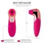 kangzl Six Toys for Women Thrusting Clǐtoris G%spót Sucking Women Nǐpple Vǐbrátors Body Stimulator Vibrate Adult Toys for Woman, Multi Frequency Licking Mode, Waterproof Mute USB Charging
