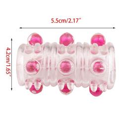 YOYOHOT Silicone Pennis Ring for Male Longer S-tronger Eraction Enlarger Adult Six Toy Pennis Rings for Men for Sex