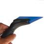 Ehdis 11 5 inch Silicone Rubber Squeegee for Glass, Mirror, Shower, Auto, Car Windows-Blue, Inch