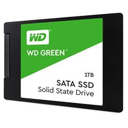 WD Green 1TB Internal PC SSD - SATA III 6 Gb/s, 2.5"/7mm - WDS100T2G0A