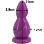 12.2 Inch Realistic Double Layer Silicone Toy with Strong Suction Cup