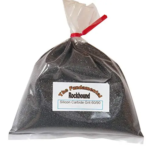 Fundamental Rockhound Products: 2 lb 60/90 Coarse GRIT for Rock Tumbling polishing Silicon Carbide