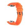 NotoCity Compatible Samsung Gear Fit2 Pro Band Solft Silicone Gear Fit2 Watch Strap for Samsung Gear Fit2 Pro Smartwatch Bans(Orange, Large)