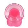 Full 7 Inch Safe and Heathy Silicone Powerful Suction Cup Women Personal Pleasure Toys - Pink - Dongfangshuye