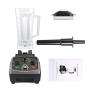 Commercial Grade Timer Blender Mixer Heavy Duty Automatic Fruit Juicer Food Processor Ice Crusher Smoothies 2200W,Red3Parts