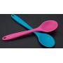 Andosange 1pc Silicone Spoon High Temperature Resistance Deep Spoon Random Color