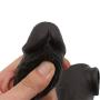 Like Realistic Pên?ís Sleeve Extender 11.5 INCH Black Delay ?já-cúlátion Silicone Pên?ís Ring C-lītǒrís S-timùlátiòn Ring Unisex Toys Tools