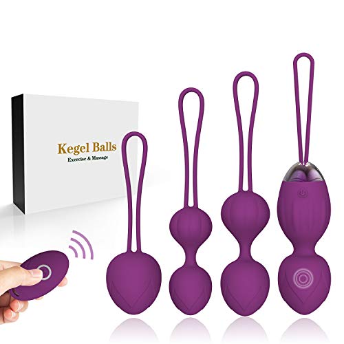 Y.LOVE Silicone Kegel Balls for Beginners & Advanced for Pelvic Floor Exercises & Tightening 2 in 1 Kegel Exercise Weights & Massage Ball Ben Wa Balls Sets … … … …