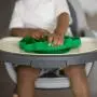 Bumkins Silicone Grip Dish, Suction Plate, Divided Plate, Baby Toddler Plate, BPA Free, Microwave Dishwasher Safe ? Dinosaur