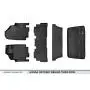 MAXLINER Floor Mats 3 Rows and Cargo Liner Behind 3rd Row Set Black for 2018-2019 Honda Odyssey