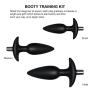 Utimi Anal Plug Training Set Rechargeable Butt Plug Vibrator Sex Toy for Men and Women,3 pcs