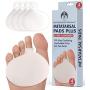 Dr. Fredericks Original Metatarsal Pads Plus - 25% More Cushioning - 4 Pieces - Foot Pads for Women & Men