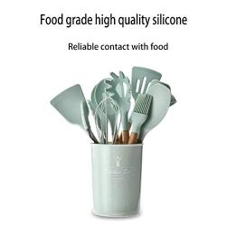 WSPQ Kitchenware Set, Silicone Cooking Utensil Set, Suitable for All Kinds of Cooking, Baking, Including Spatula, Soup Spoon, Colander, Pasta Spoon